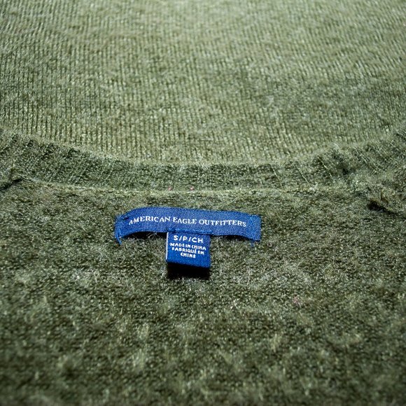 Cozy forest green cardigan - Picture 5 of 7